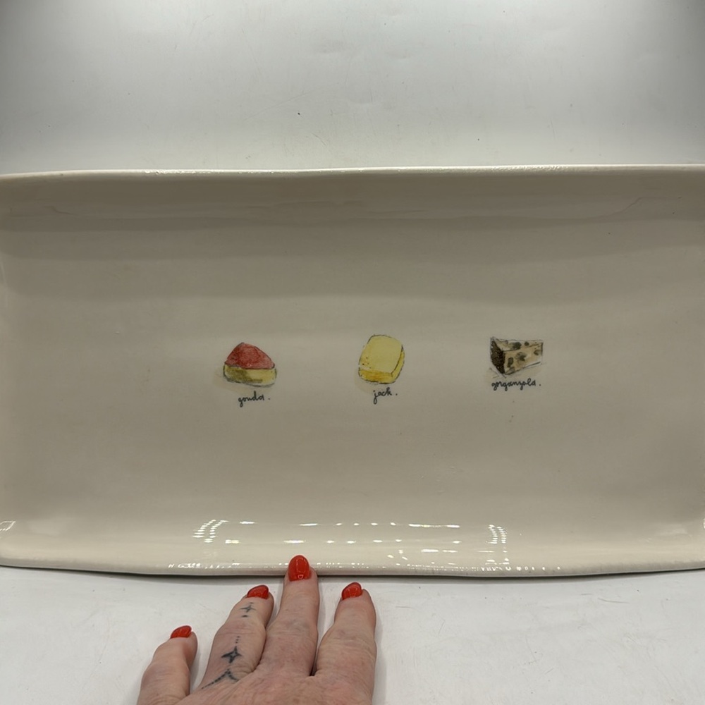 Magenta Rae Dunn Rectangle Cheese Tray - Picture 6 of 6